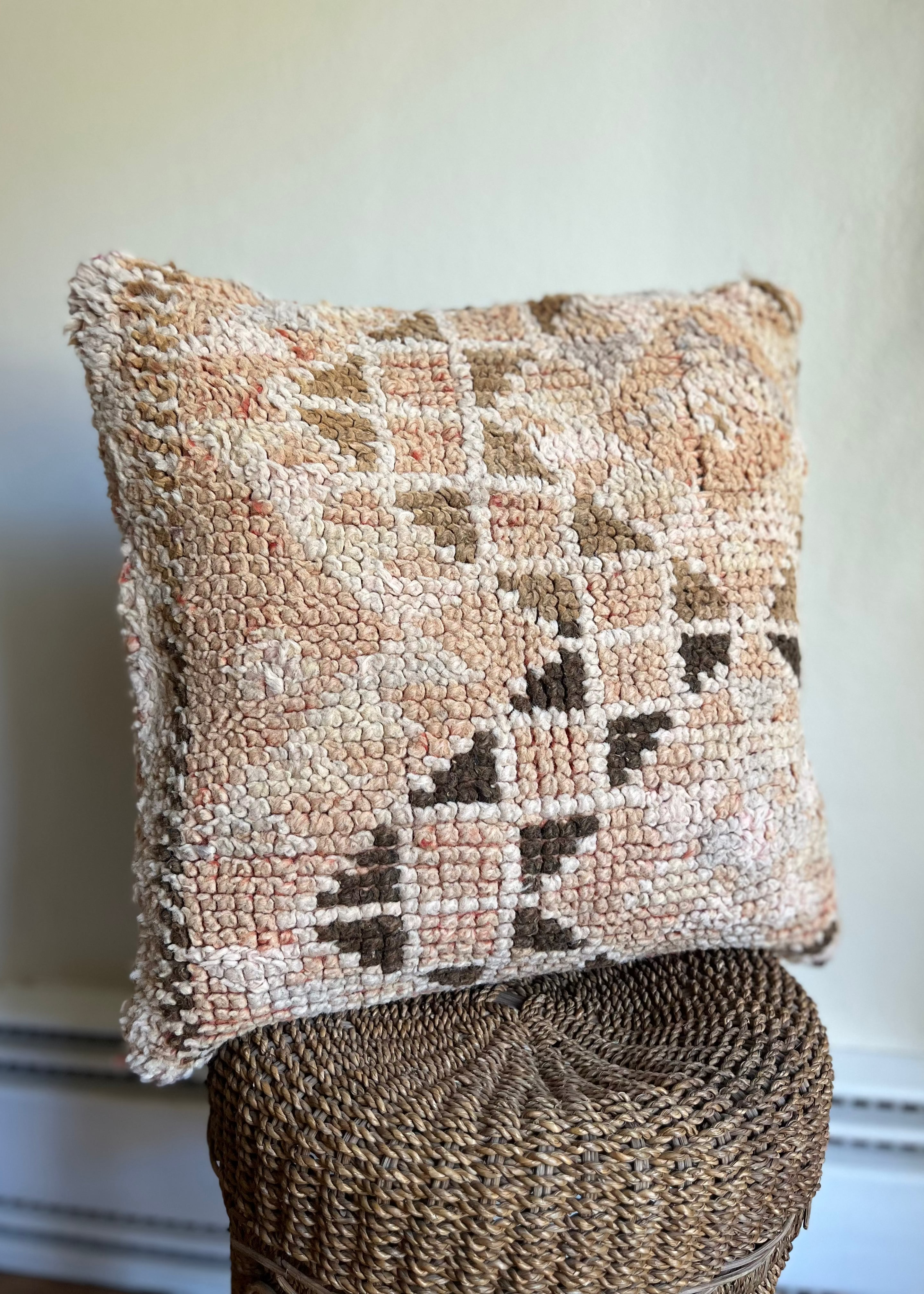 Amber Sun Flat Weave Pillows