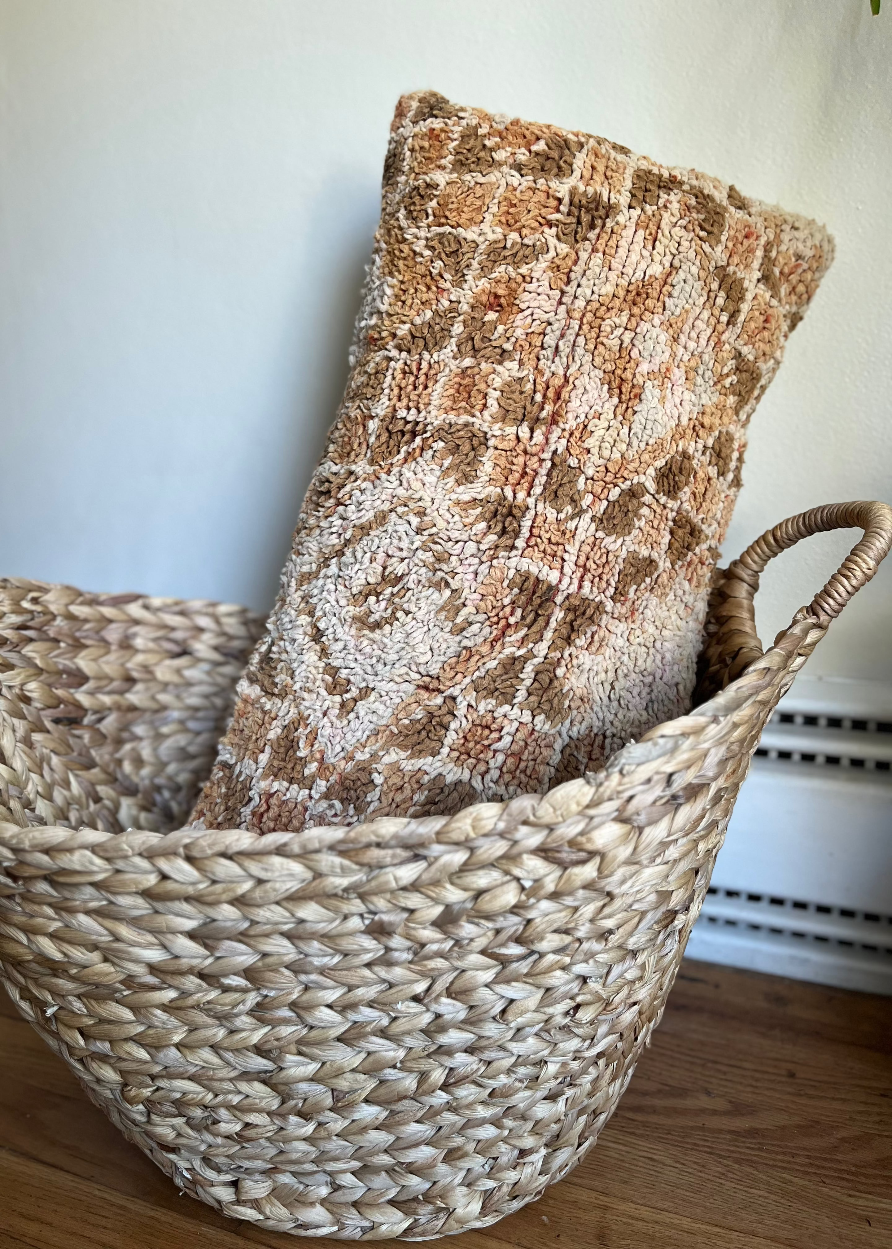Amber Sun Lumbar Kilim Pillow