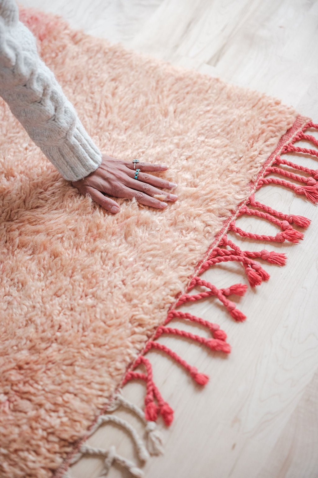 Blush Hug Area Rug - Modern Myth Decor