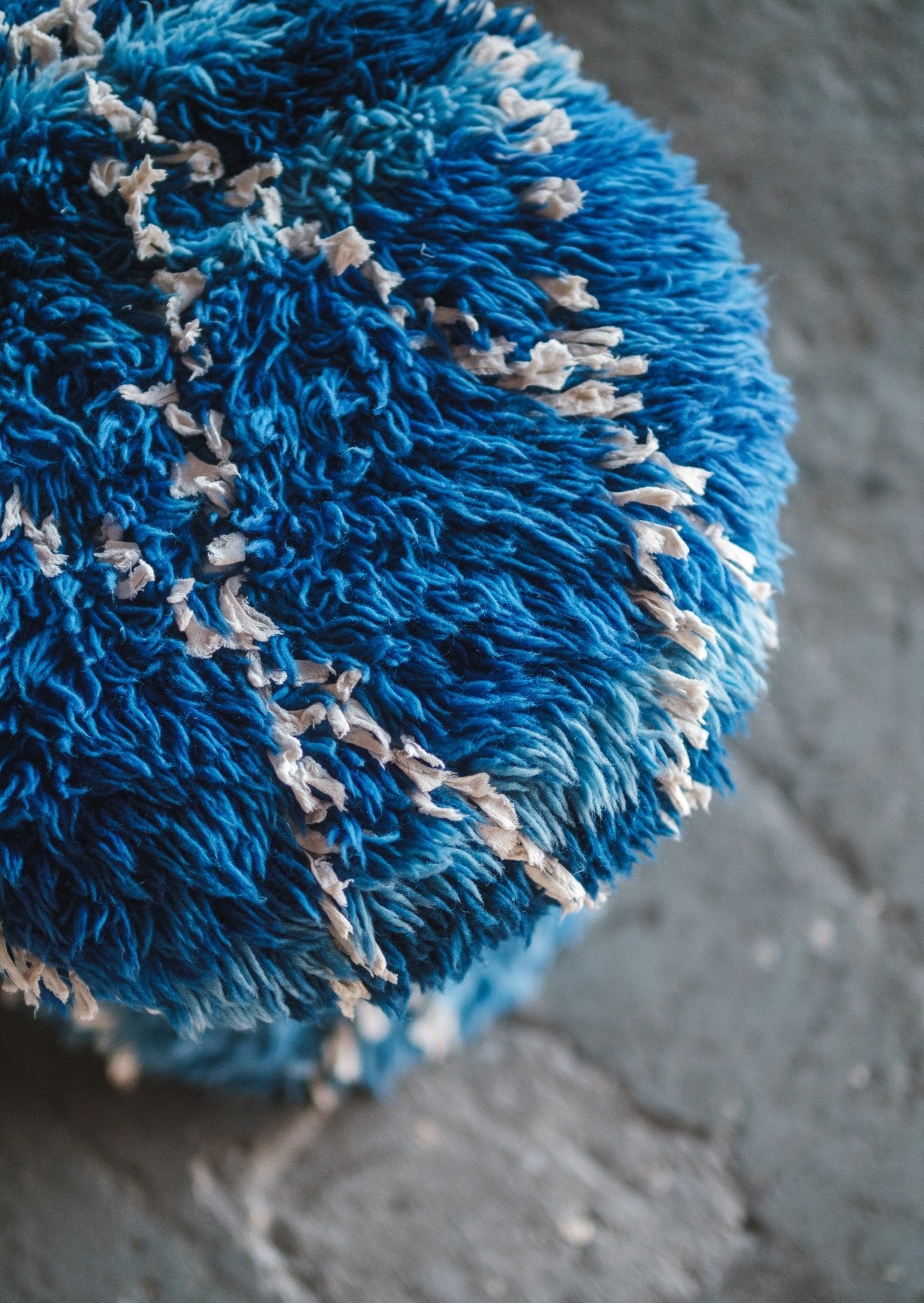 Blue Diamond Mycelia Stool - Modern Myth Decor