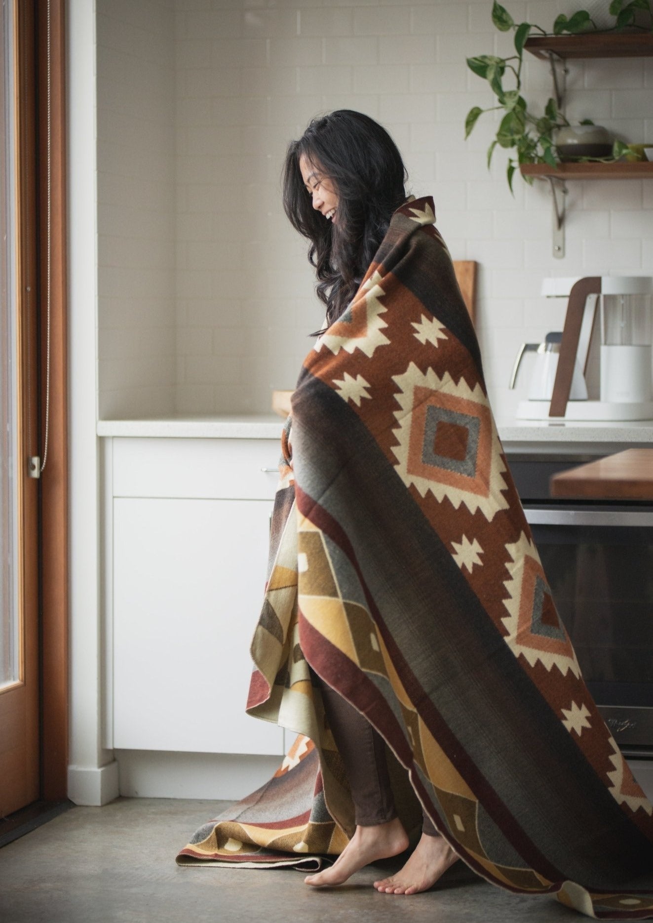 Ecuadorian Blanket Brown - Modern Myth Decor