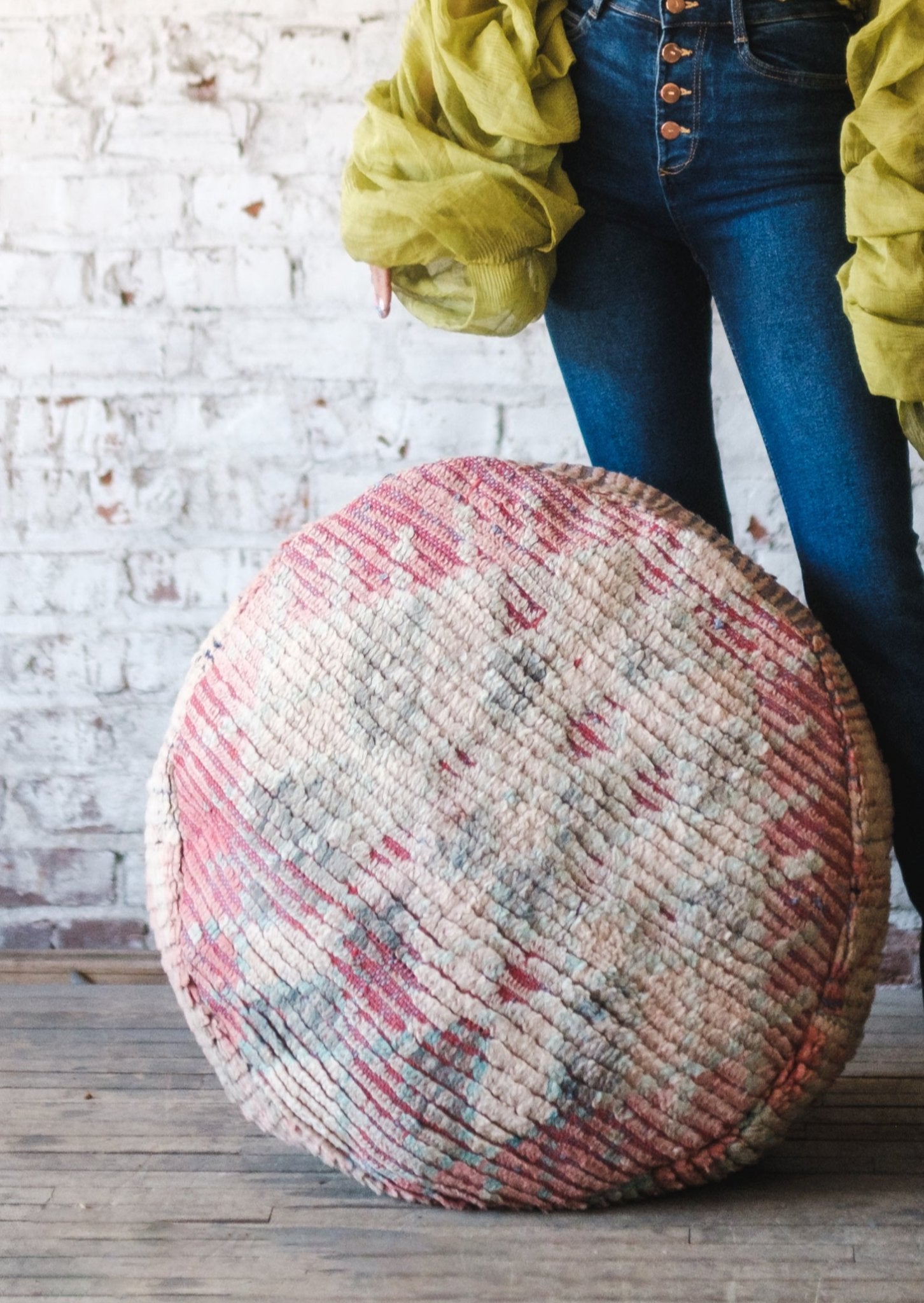 Faded Dreams Floor Cushion - Modern Myth Decor