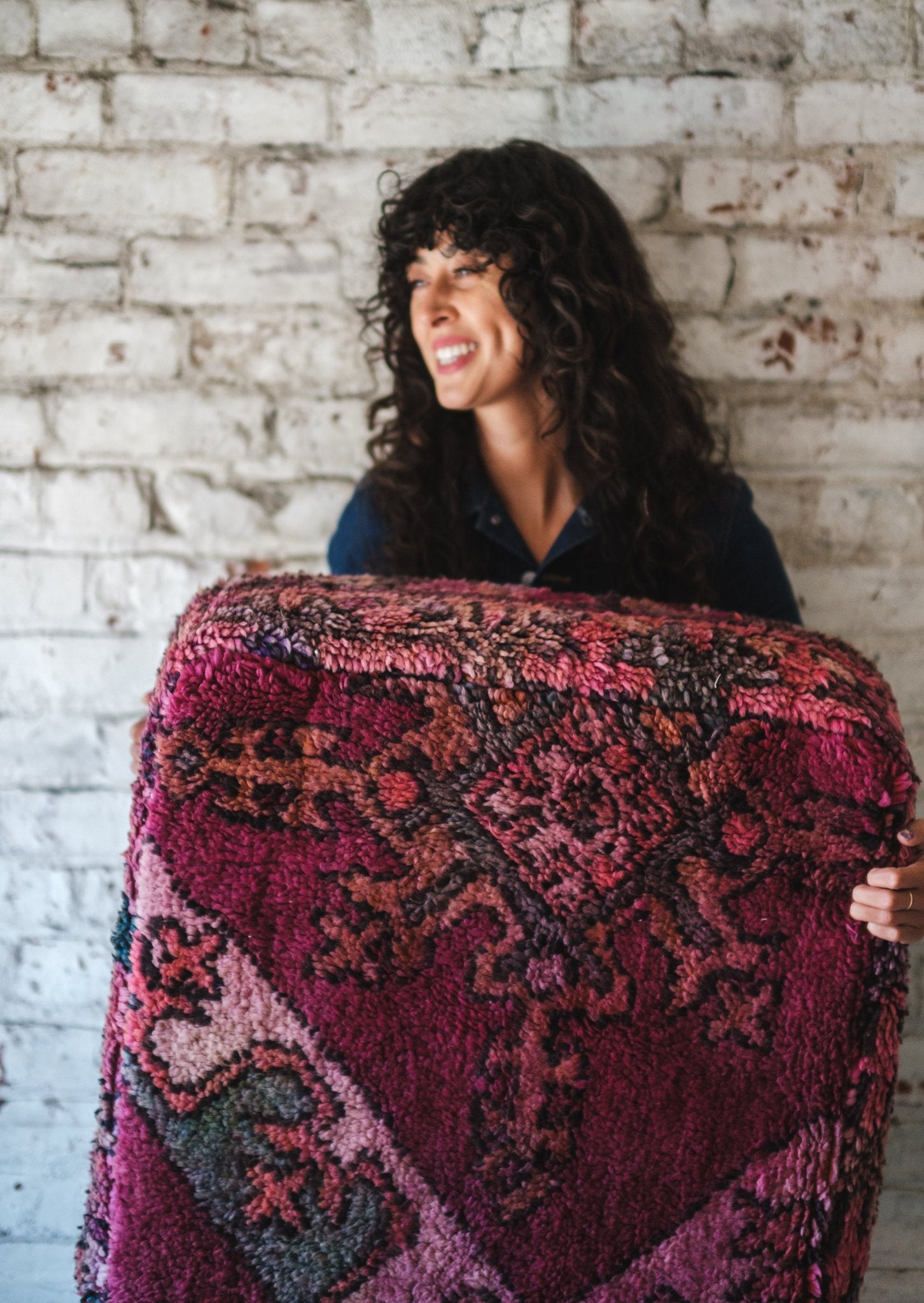 Maroon Floor Cushion - Modern Myth Decor