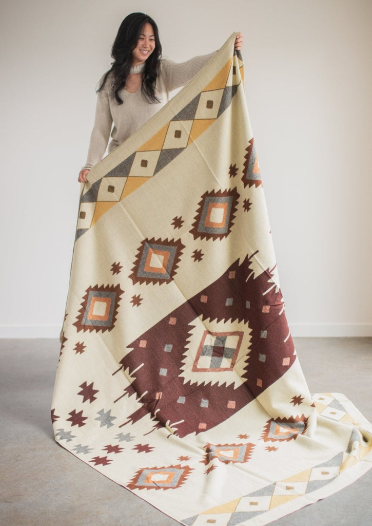 Ecuadorian Blanket Brown - Modern Myth Decor