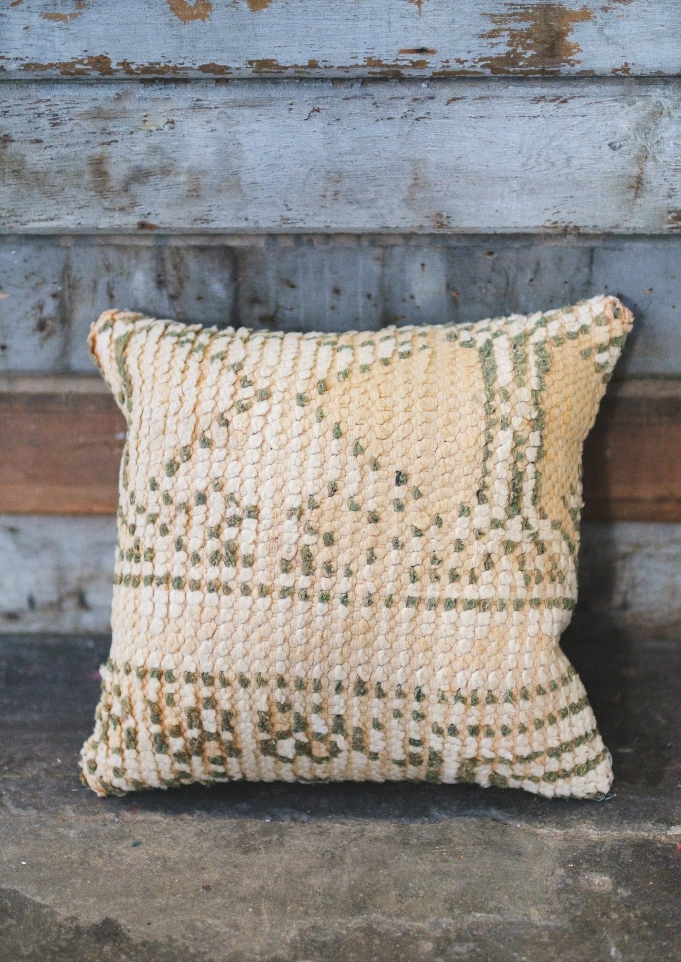 Saffron Kilim Pillow - Modern Myth Decor